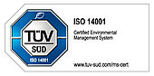 Logo TÜV ISO 14001